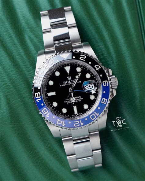 rolex gmt master ii batman new price|Rolex Batman cost.